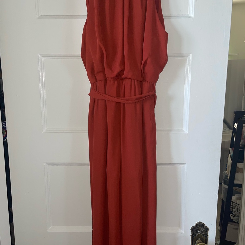 Lush Elegant red/orange jumpsuit